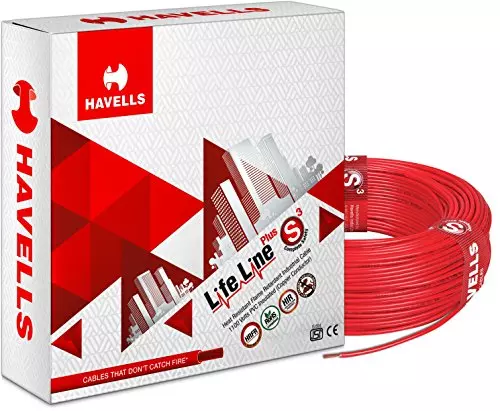 Havells Life Line Flame Retardant (FR) Industrial Cable, 180 mtr