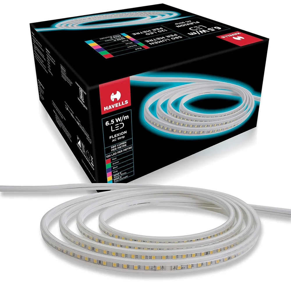 Havells Flexion AC Rope Light 120D IP65 50m